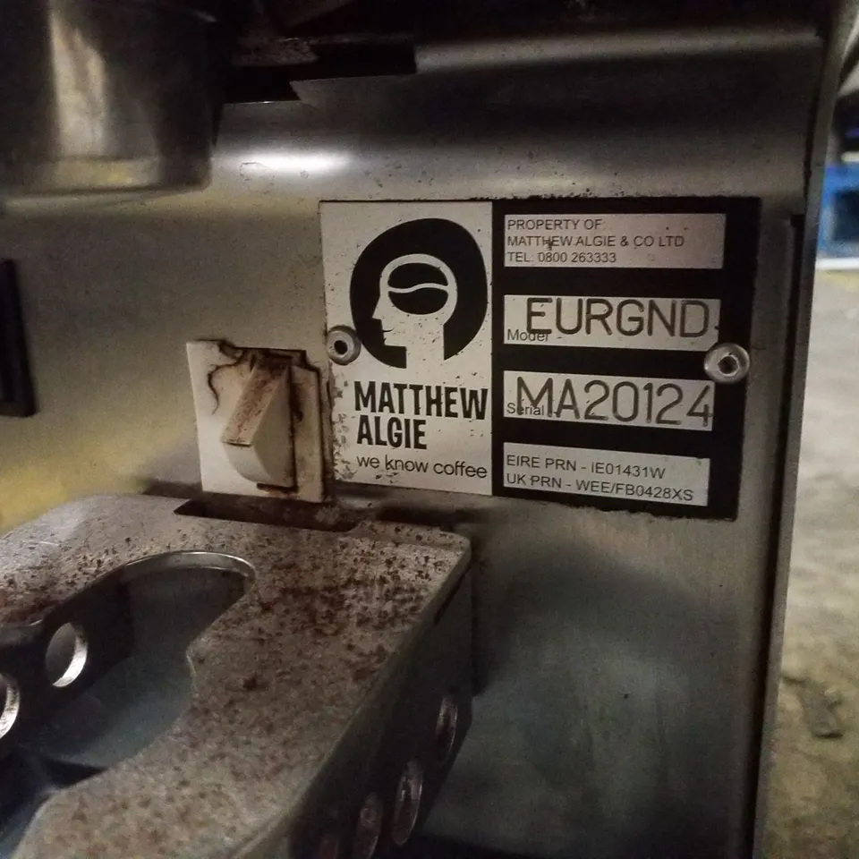EUREKA EURGND MYTHOS COFFEE GRINDER