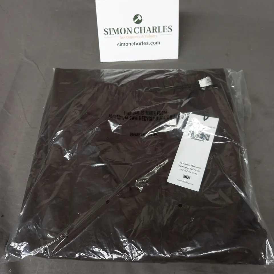 SEALED SAHARA LONDON PONTE BUBBLE TROUSER IN KHAKI SIZE 5S