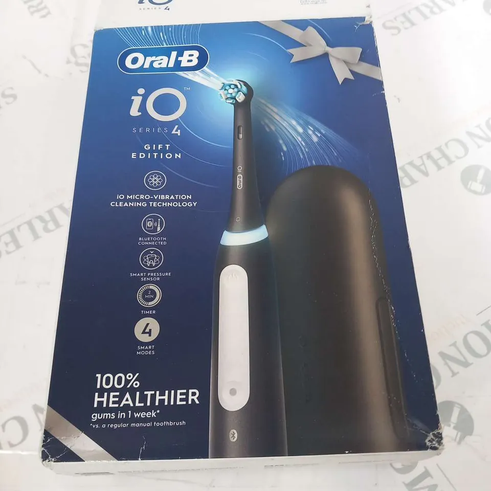 BOXED ORAL-B IO SERIES 4 ELECTRIC TOOTHBRUSH