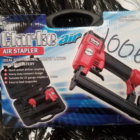 BOXED CLARKE CSG1C AIR STAPLE GUN