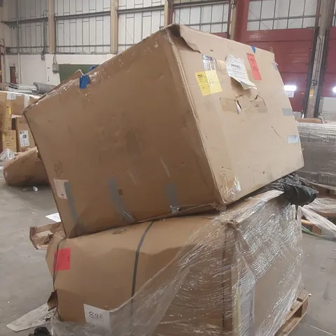 PALLET CONTAINING ASSORTED DANETTI SOFA PARTS 