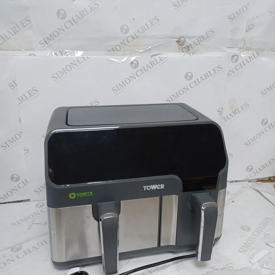 BOXED TOWER VORTEX T17099 ECO DUO DIGITAL AIRFRYER