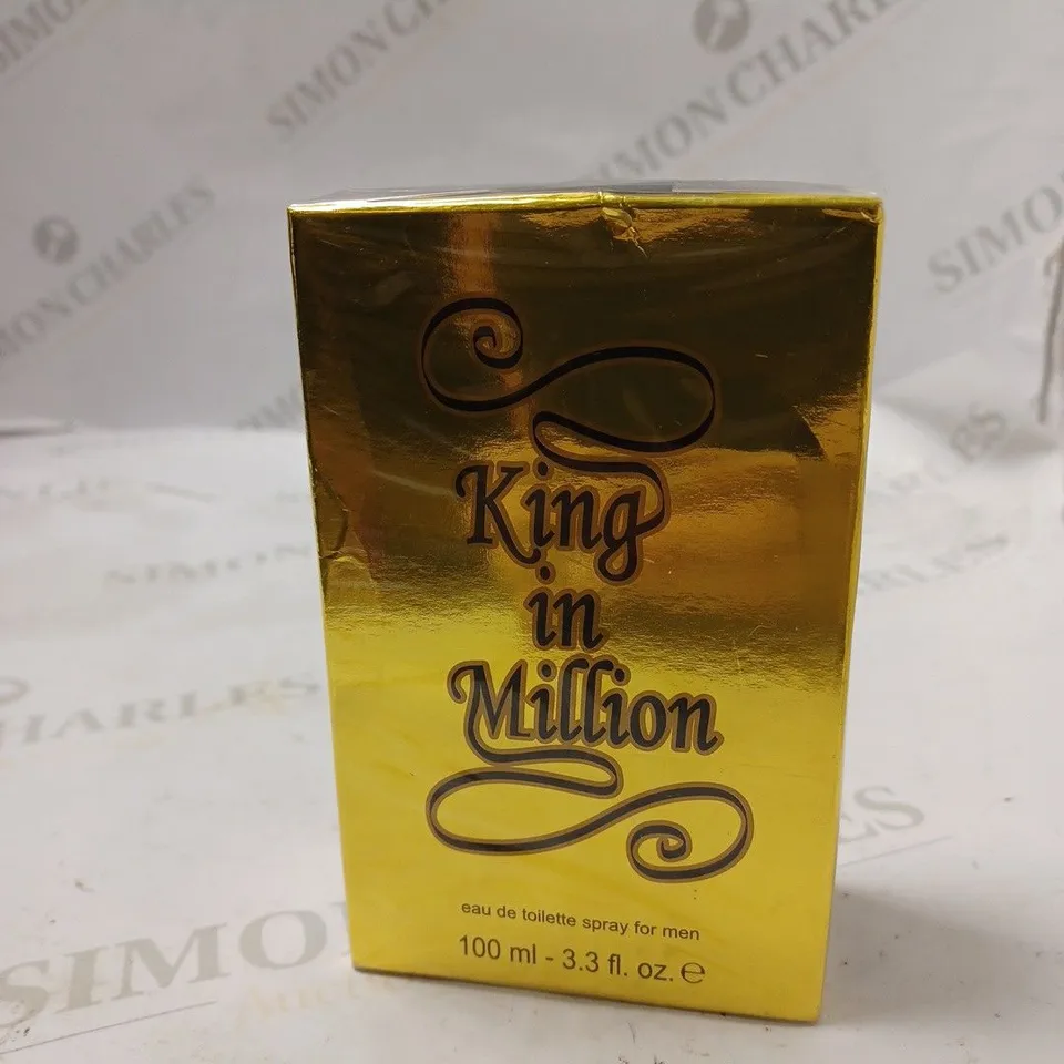 BOXED AND SEALED KING IN MILLION EAU DE TOILETTE 100ML