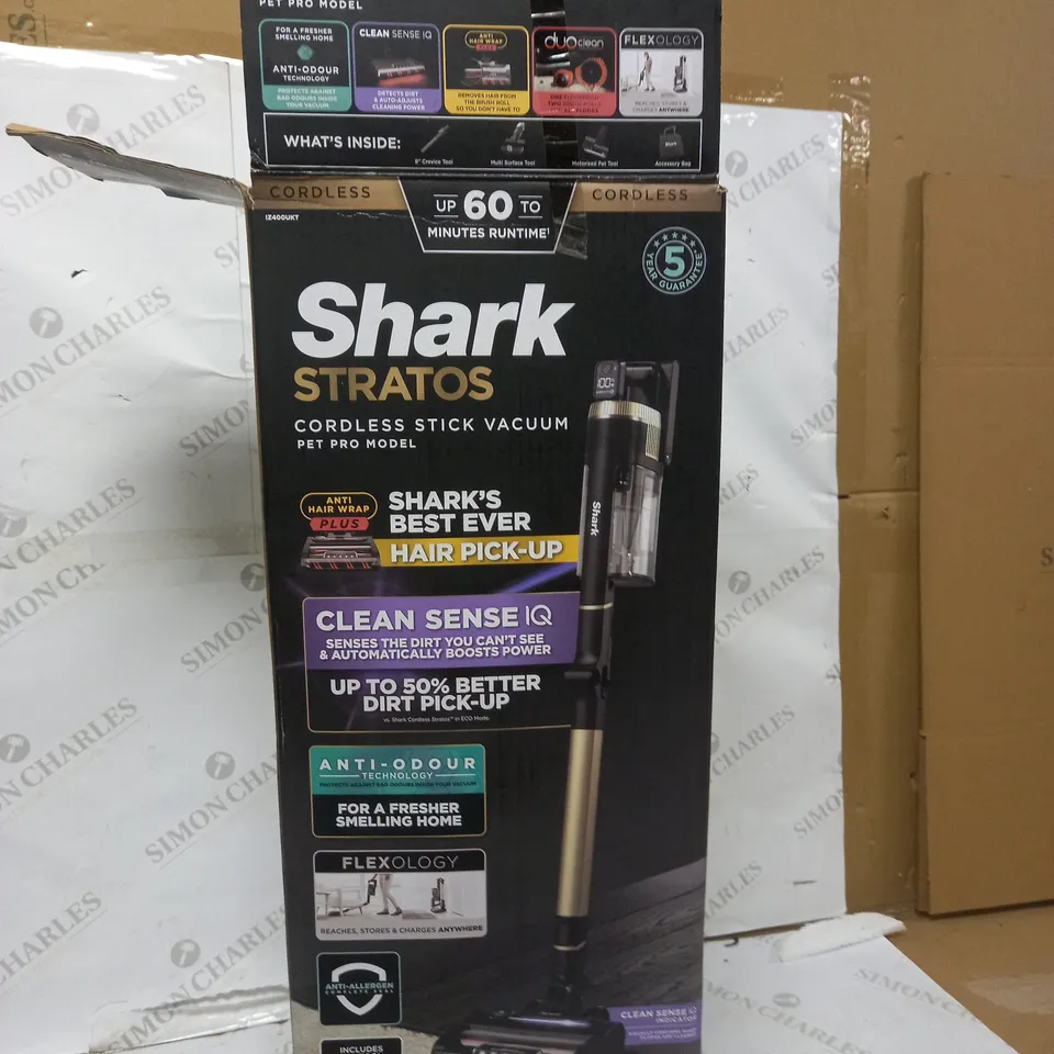 SHARK STRATOS CORDLESS STICK VACUUM