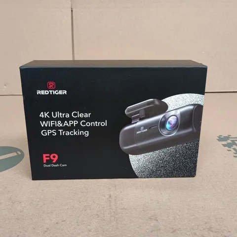 REDTIGER 4K ULTRA CLEAR WIFI AND APP CONTROL GPS TRACKING F9 DUAL DASH CAM