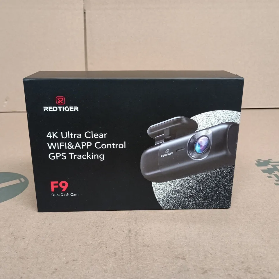 REDTIGER 4K ULTRA CLEAR WIFI AND APP CONTROL GPS TRACKING F9 DUAL DASH CAM