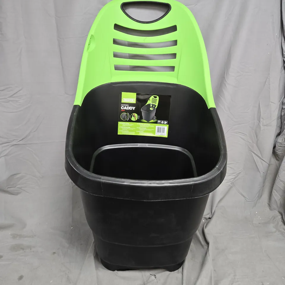 DRAPER GARDEN CADDY IN BLACK/GREEN - COLLECTION ONLY