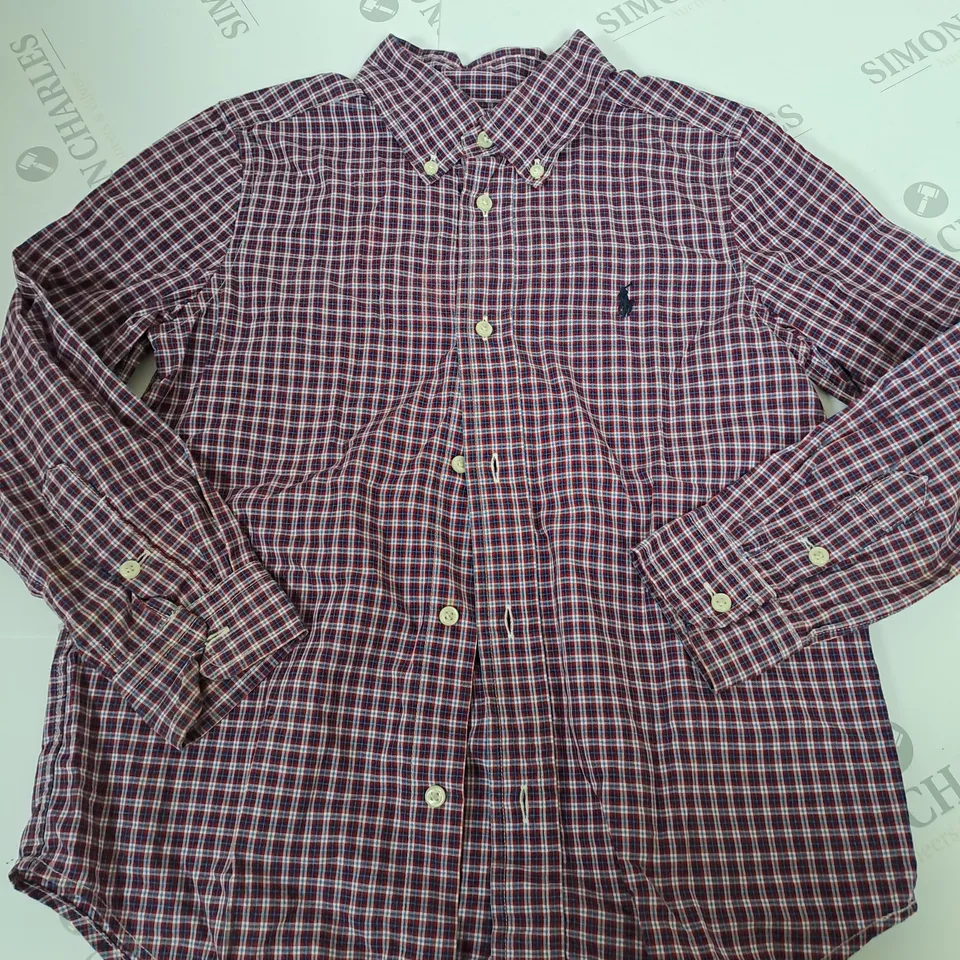 POLO RALPH LAUREN BUTTONED SHIRT SIZE 6
