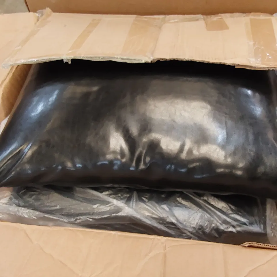 BOXED LIGHT BROWN ARM CHAIR (1 BOX)