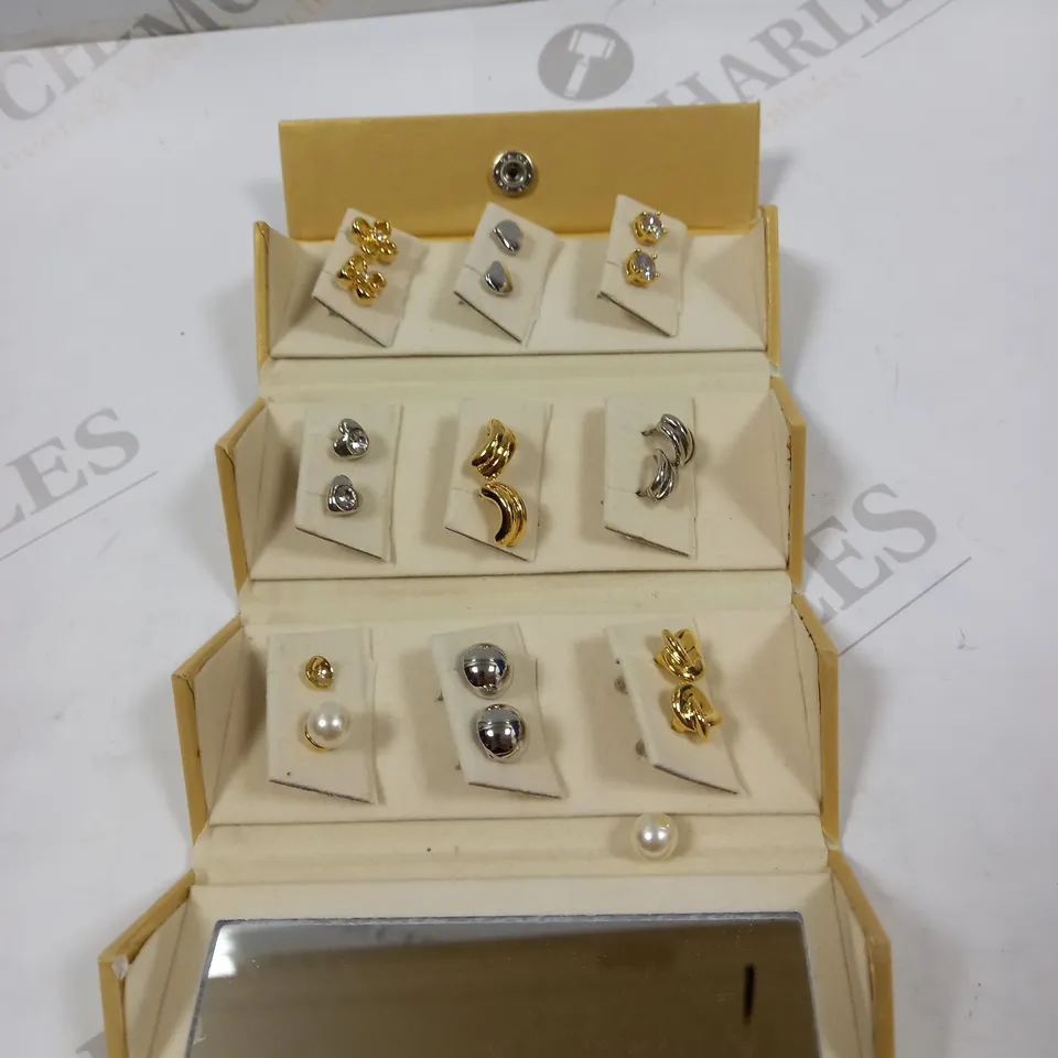 ANDRE PIASSO EARRINGS SELECTION IN PRESENTATION BOX