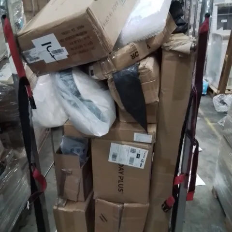 CAGE CONTAINING VARIOUS ASSORTED BOXED ITEMS 
