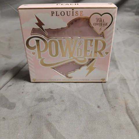 PLOUISE POWDER – UNDER-EYE BRIGHTENING POWDER, FULL COVERAGE SHADE PEACH