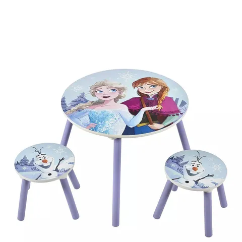 DISNEY FROZEN TABLE & CHAIRS
