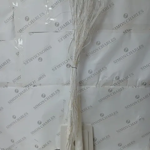 BOXED ALISON CORK PRE-LIT CASCADING GLITTER WHITE WILLOW TREE - COLLECTION ONLY