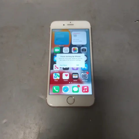 APPLE IPHONE 6S IN WHITE/PINK