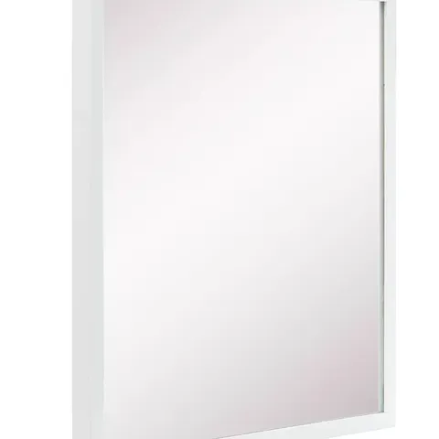 BOXED EVERYDAY SQUARE MIRROR - WHITE 55X55CM