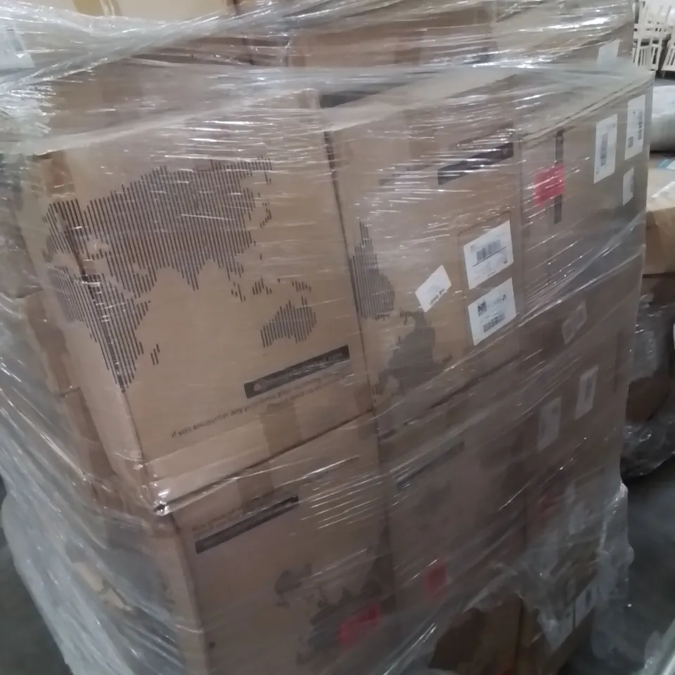 MIXED PALLET OF CUBE STACKING SHELF UNITS