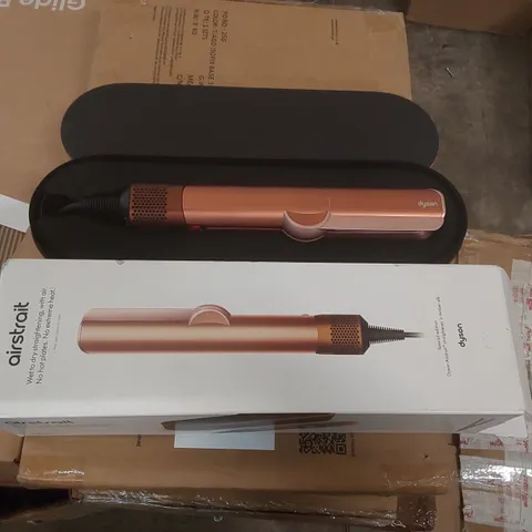 BOXED DYSON AIRSTRAITβ’ WET TO DRY HAIR STRAIGHTENER IN AMBER SILK