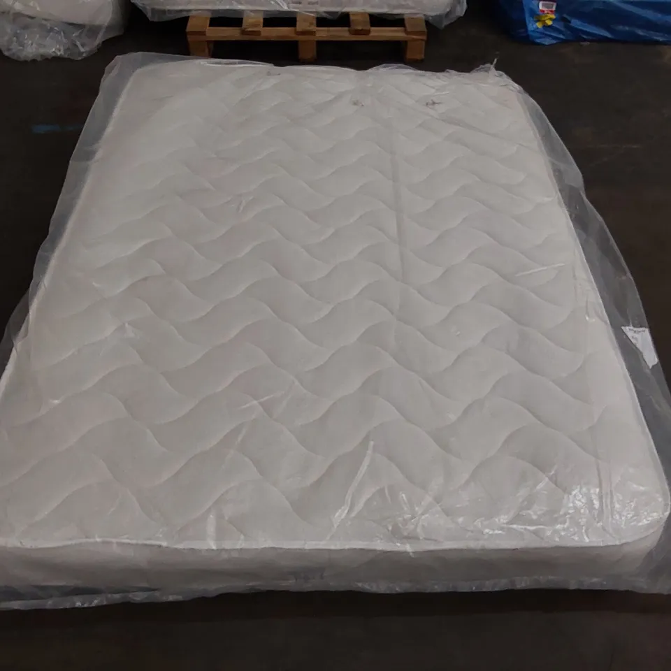 QUALITY BAGGED 7-LAYER MEMORY FOAM HYBRID BONNELL SPRUNG DOUBLE 4'6" MATTRESS