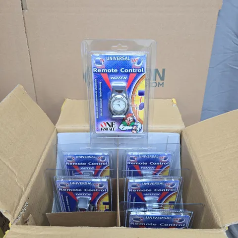 BOX OF 6 ONE FOR ALL REMOTE CONTROL WATCHES