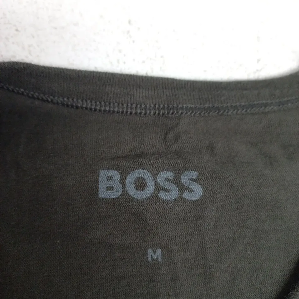 HUGO BOSS BLACK T-SHIRT – MEN'S, UK SIZE M