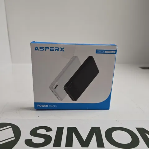 ASPERX POWER BANK 2-PACK 10000MAH – BLACK & WHITE