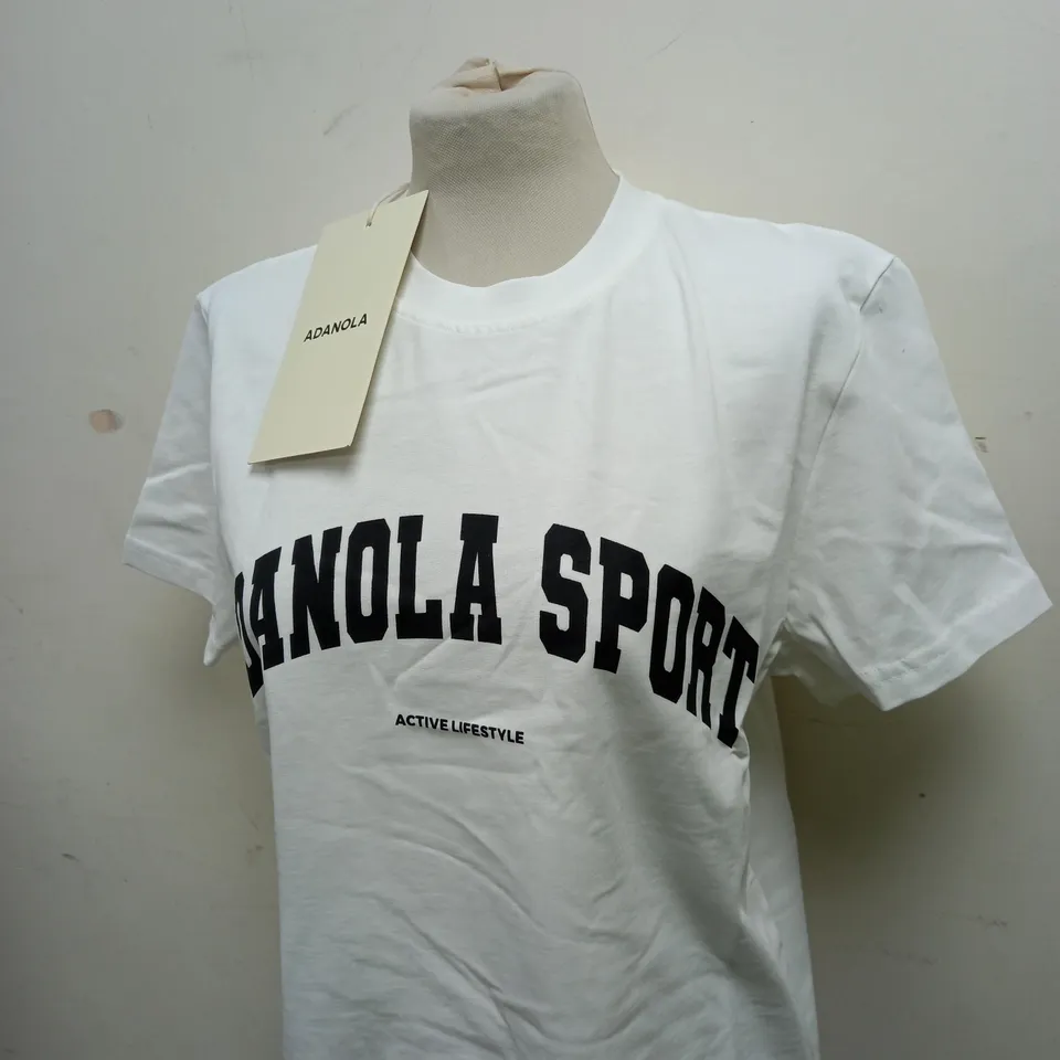 ADANOLA SPORT OVERSIZED T-SHIRT SIZE XS