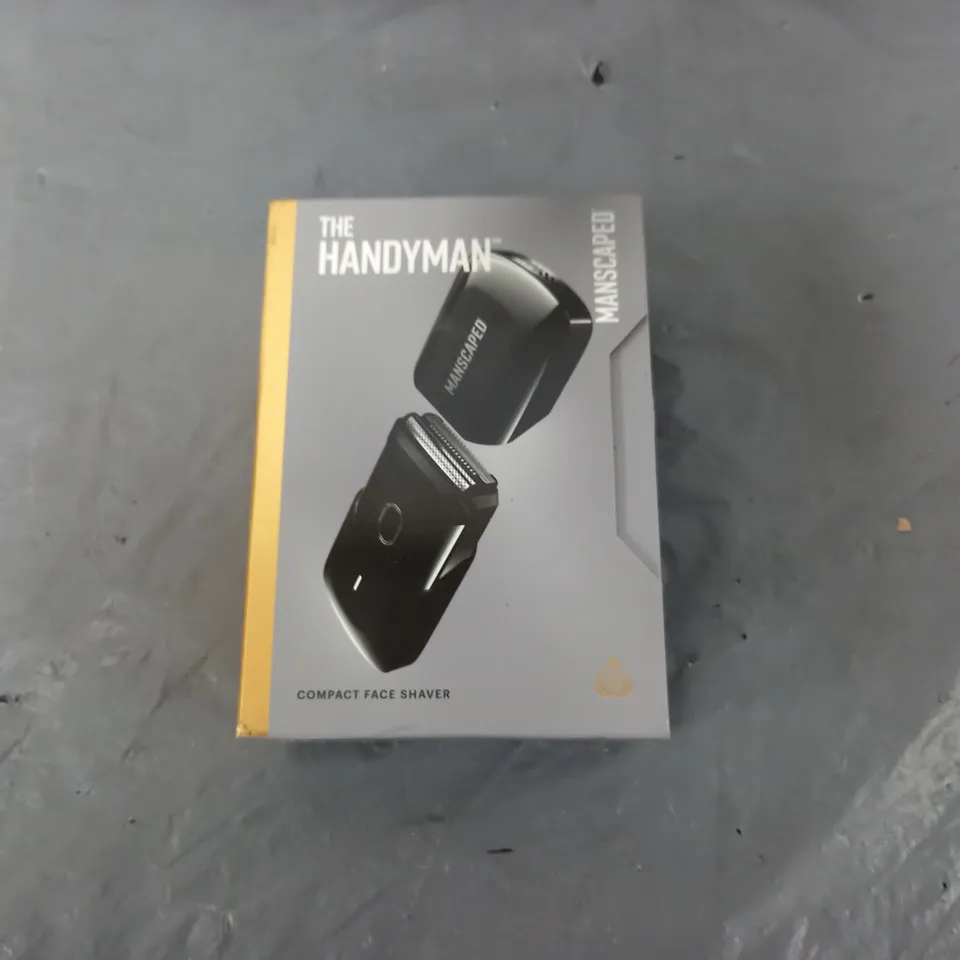 BOXED MANSCAPED THE HANDYMAN COMPACT FACE SHAVER 