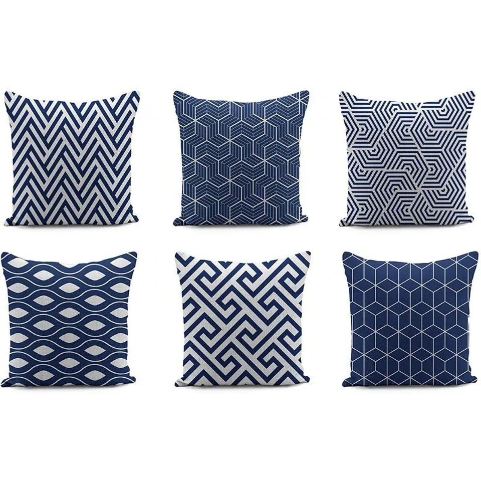 BOXED AEILA CUSHION COVER 30CM RED