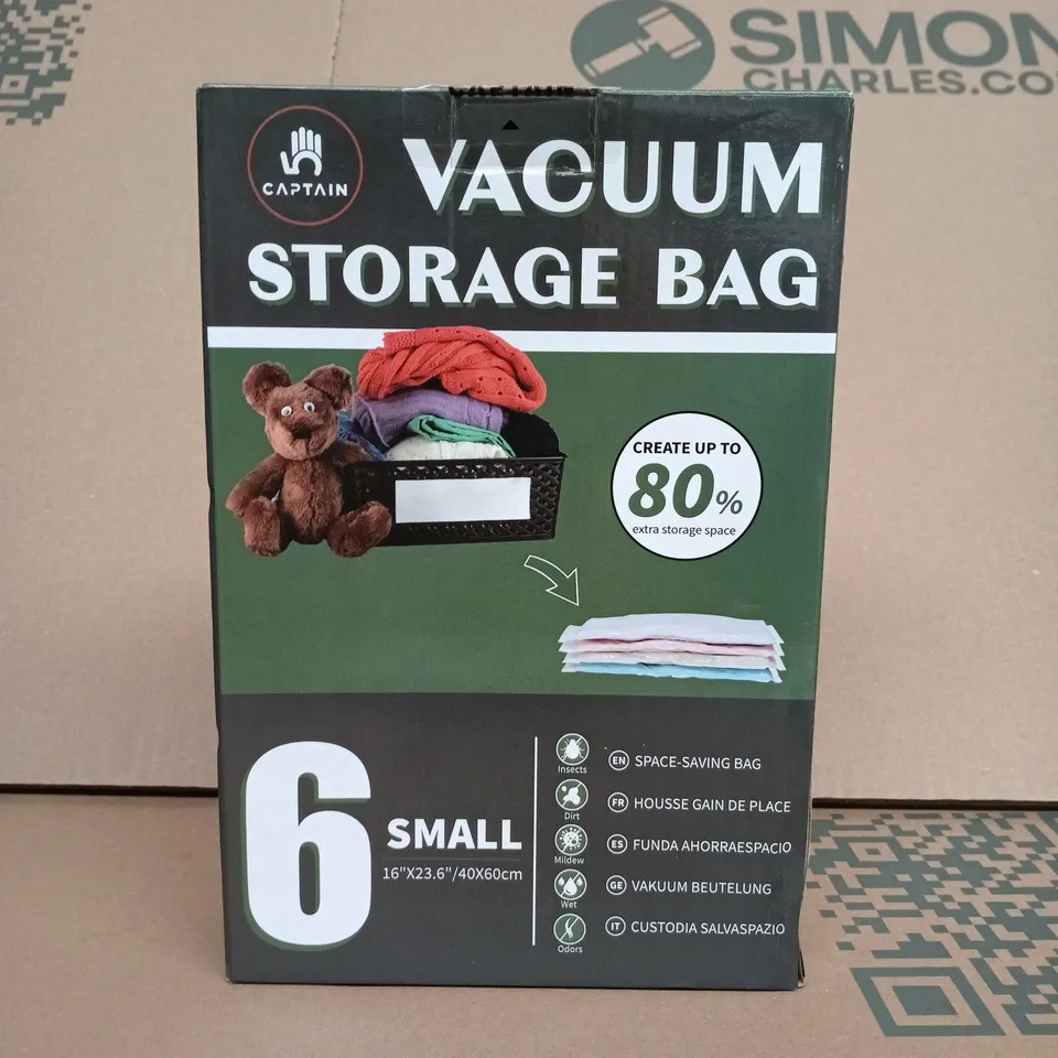 BOX OF APPROXIMATELY 10 ASSORTED GOODS INCLUDING JAKEHOE CONCRETE CRACK FILLER, VACUUM STORAGE BAG AND IPAD CASE