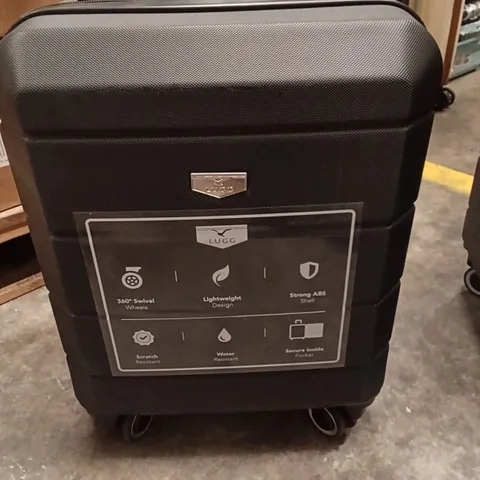 UNBOXED KEPLIN LUGG SMALL SIZE TRAVEL SUITCASE WITH WHEELS BLACK COLOUR 
