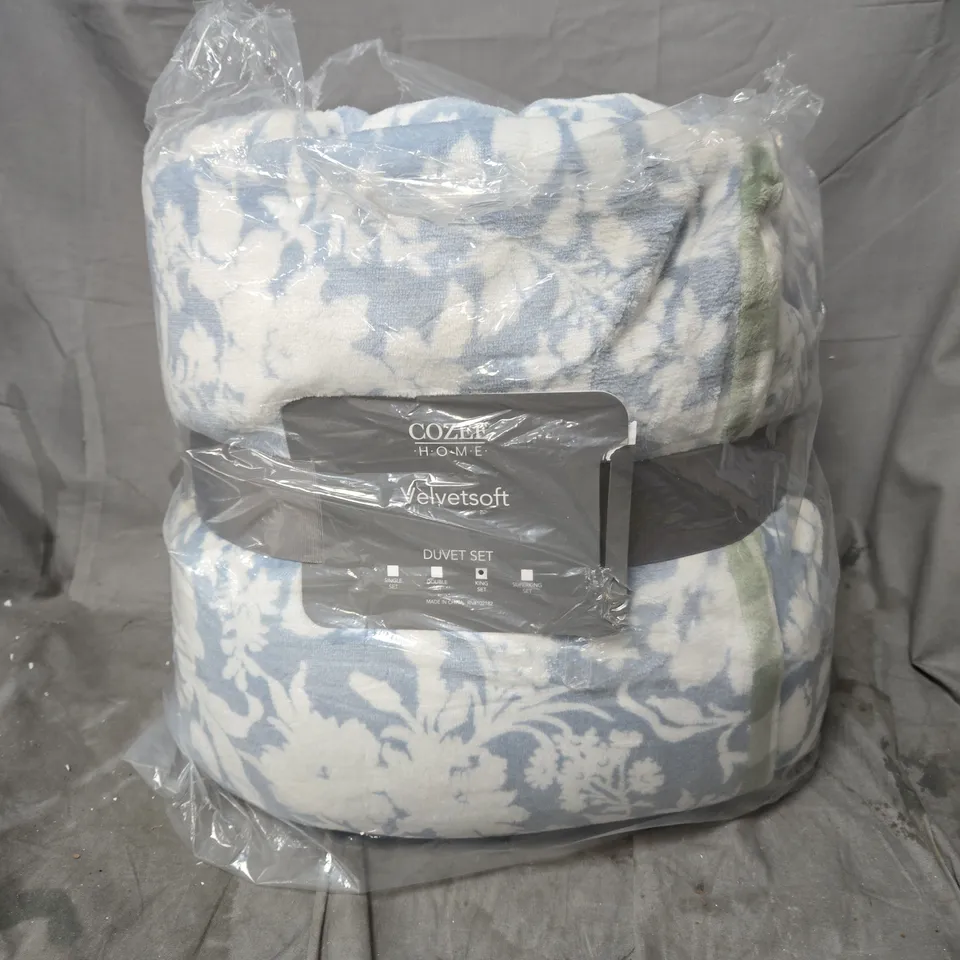 COZEE HOME VELVETSOFT DUVET SET - KING SIZE