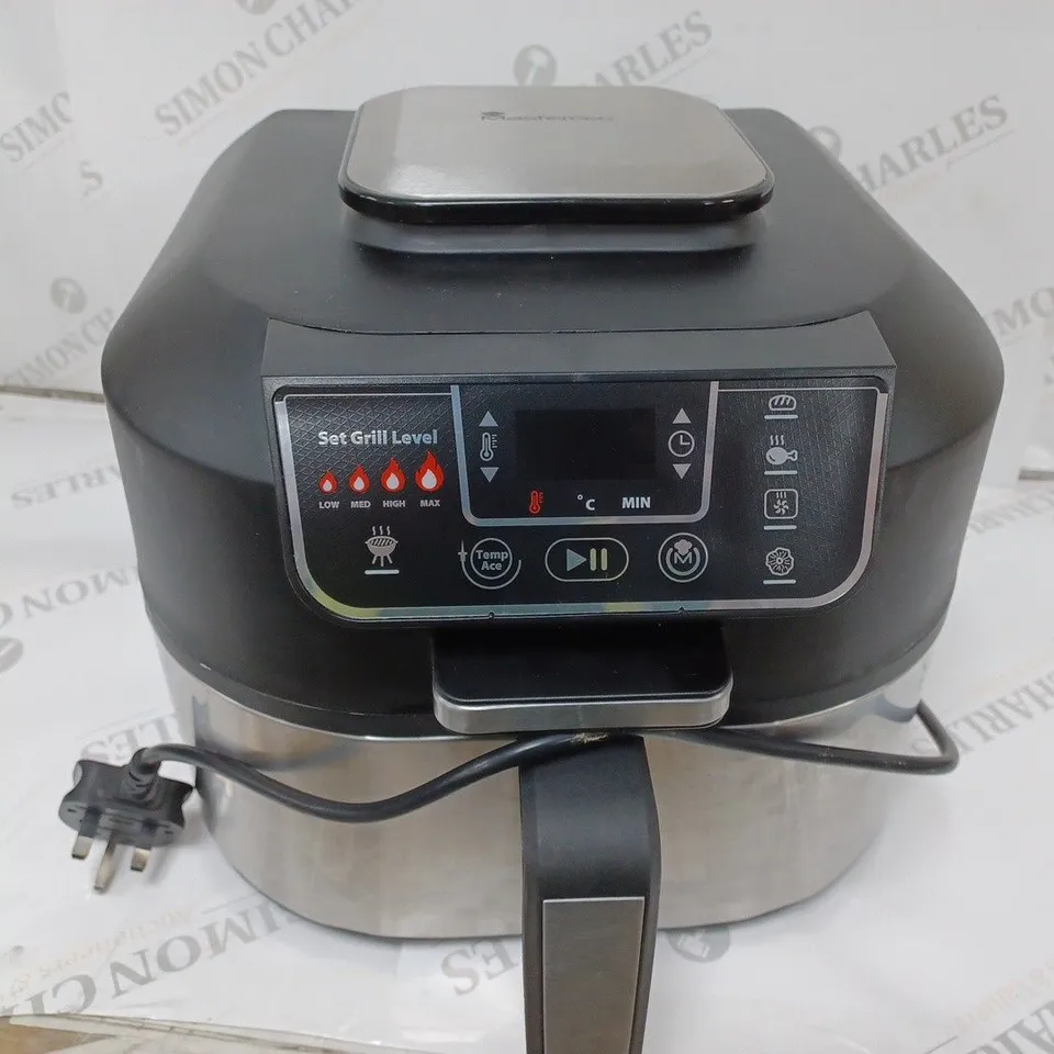 BOXED MASTERPRO KITCHEN ROBOT SMOKELESS GRILL AND AIR FRYER