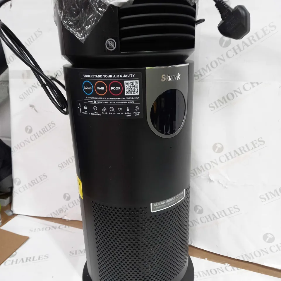 SHARK 3-IN-1 AIR PURIFIER, HEATER & FAN HC450