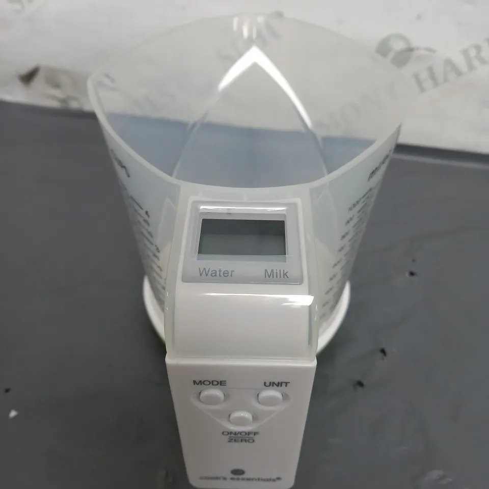 COOK'S ESSENTIALS 1 LITRE MEASURING BOWL SCALES