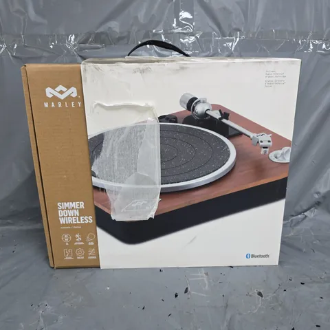 BOXED MARLEY SIMMER DOWN WIRELESS TURNTABLE - LT-3723