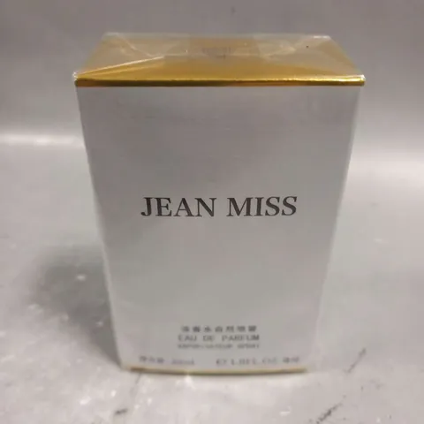 BOXED AND SEALED JEAN MISS EAU DE PARFUM 30ML