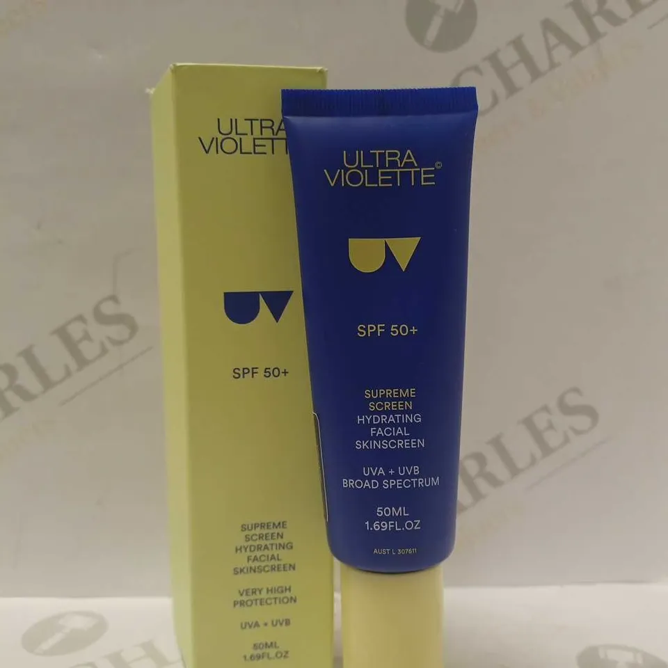 ULTRA VIOLETTE SUPREME SCREEN SPF50+ HYDRATING FACIAL SUNSCREEN 50ML