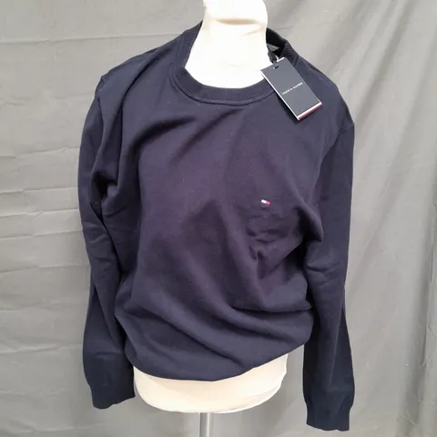BOXED TOMMY HILFIGER THE 1985 SWEATER IN NAVY - XL