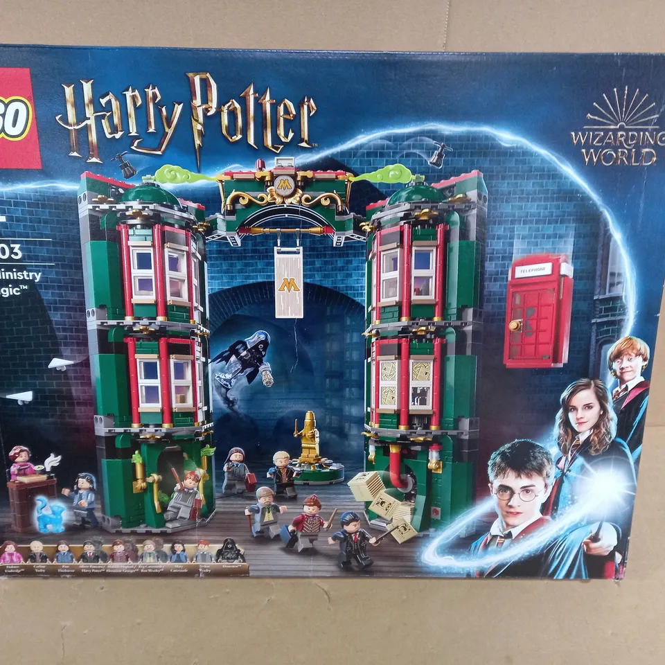 BOXED LEGO HARRY POTTER MINISTRY OF MAGIC (76403 SET) RRP £90