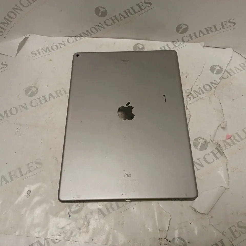 APPLE IPAD PRO IN GREY MODEL A1584