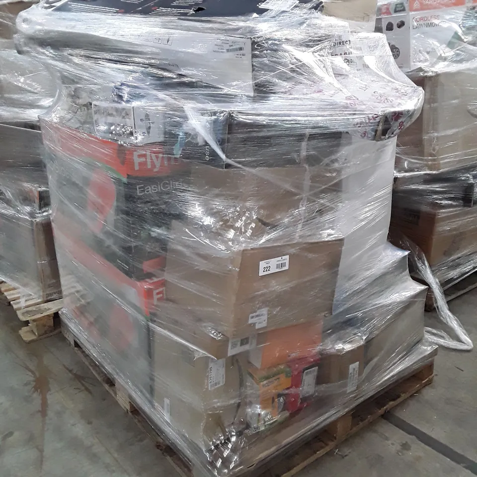 PALLET OF APPROXIMATELY 40 UNPROCESSED RAW RETURN HOUSEHOLD AND ELECTRICAL GOODS TO INCLUDE;