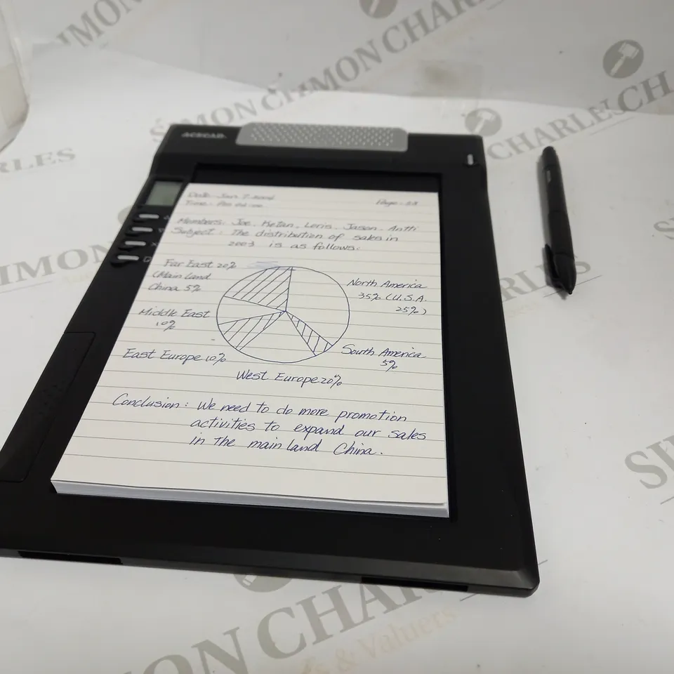 ACECAD DIGIMEMO A502 NOTEPAD