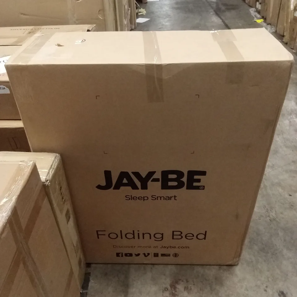 BOXED JAY-BE FOLDABLE BED (1 BOX)