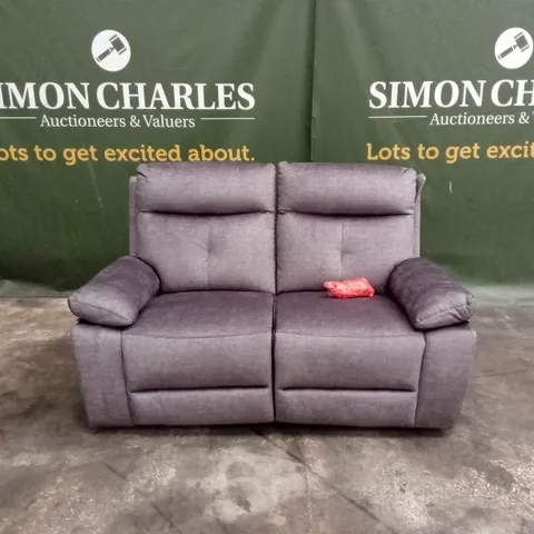 IVANA 2 SEATER FABRIC POWER RECLINER SOFA WITH USB CHARGING AND STORAGE