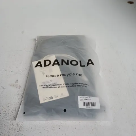 ADANOLA SKINNY STRAP TOP BLACK XS