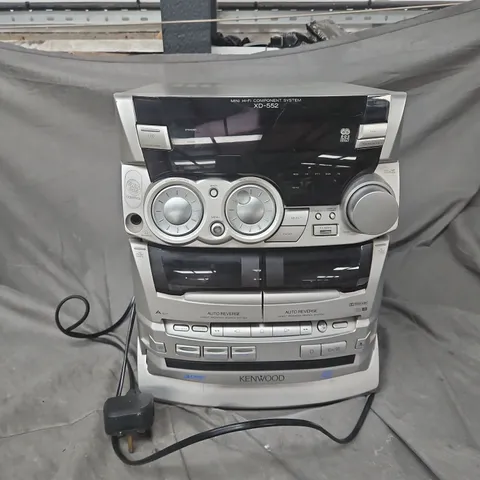 KENWOOD MINI HI-FI COMPONENT SYSTEM XD-552