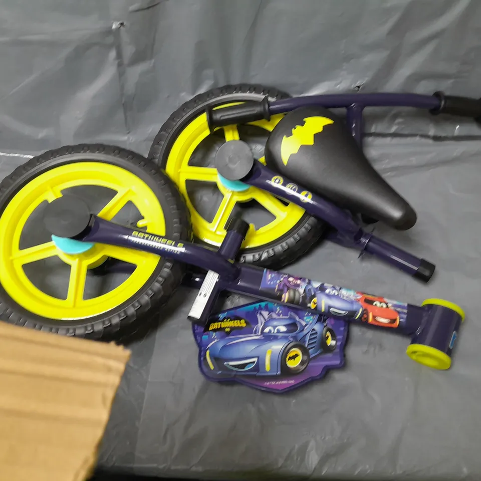 BATWHEELS KIDS 10INCH BALANCE BIKE  RRP £39.99