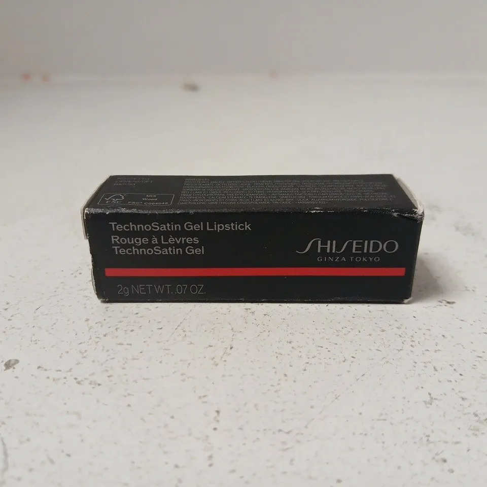 SHISEIDO TECHNOSATIN GEL LIPSTICK – BOXED