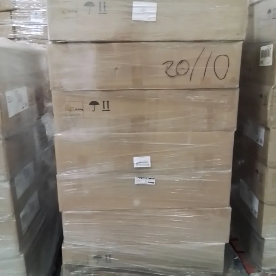 PALLET CONTAINING A LARGE QUANTITY OF BRAND NEW PINILLA FRENCH CHIC SIDEBOARDS 